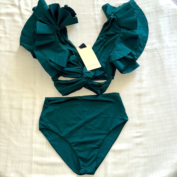 MAYGEL CORONEL Kai Two-Piece Flutter-Sleeve Bikini Set - Picture 4 of 8